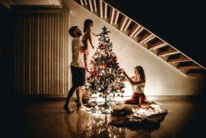 Homes Decorated for Christmas 